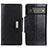 Leather Case Stands Flip Cover Holder M01L for Google Pixel 6 5G Black