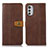 Leather Case Stands Flip Cover Holder M01L for Motorola Moto E32