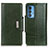 Leather Case Stands Flip Cover Holder M01L for Motorola Moto Edge 20 Pro 5G Green