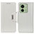 Leather Case Stands Flip Cover Holder M01L for Motorola Moto Edge (2023) 5G White