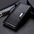 Leather Case Stands Flip Cover Holder M01L for Motorola Moto G20 Black