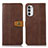 Leather Case Stands Flip Cover Holder M01L for Motorola MOTO G52