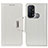 Leather Case Stands Flip Cover Holder M01L for Oppo Reno5 A White