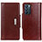 Leather Case Stands Flip Cover Holder M01L for Oppo Reno6 5G