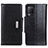 Leather Case Stands Flip Cover Holder M01L for Realme 9 5G India Black