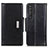 Leather Case Stands Flip Cover Holder M01L for Sony Xperia 1 III Black