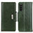 Leather Case Stands Flip Cover Holder M01L for Sony Xperia 10 III Lite Green