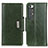 Leather Case Stands Flip Cover Holder M01L for Xiaomi Mi 10S 5G Green