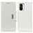 Leather Case Stands Flip Cover Holder M01L for Xiaomi Mi 11X 5G White