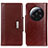 Leather Case Stands Flip Cover Holder M01L for Xiaomi Mi 13 Ultra 5G Brown