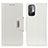 Leather Case Stands Flip Cover Holder M01L for Xiaomi POCO M3 Pro 5G White