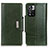 Leather Case Stands Flip Cover Holder M01L for Xiaomi Poco X4 NFC Green