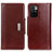 Leather Case Stands Flip Cover Holder M01L for Xiaomi Redmi 10 (2022)