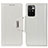 Leather Case Stands Flip Cover Holder M01L for Xiaomi Redmi 10 (2022) White