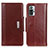 Leather Case Stands Flip Cover Holder M01L for Xiaomi Redmi Note 10 Pro 4G