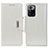 Leather Case Stands Flip Cover Holder M01L for Xiaomi Redmi Note 10 Pro 5G White