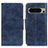 Leather Case Stands Flip Cover Holder M02L for Google Pixel 8 Pro 5G Blue