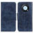 Leather Case Stands Flip Cover Holder M02L for Huawei Enjoy 50 Pro Blue