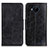 Leather Case Stands Flip Cover Holder M02L for Nokia C20 Plus Black