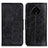 Leather Case Stands Flip Cover Holder M02L for Nokia C200 Black