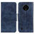 Leather Case Stands Flip Cover Holder M02L for Nokia C200 Blue