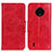 Leather Case Stands Flip Cover Holder M02L for Nokia C200 Red