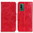 Leather Case Stands Flip Cover Holder M02L for Nokia XR21 Red