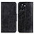 Leather Case Stands Flip Cover Holder M02L for OnePlus Ace 5G Black