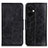 Leather Case Stands Flip Cover Holder M02L for OnePlus Nord CE 3 5G Black