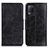 Leather Case Stands Flip Cover Holder M02L for Realme 8 5G Black