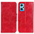 Leather Case Stands Flip Cover Holder M02L for Realme GT Neo 3T 5G Red