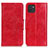 Leather Case Stands Flip Cover Holder M02L for Samsung Galaxy A03 Red