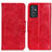 Leather Case Stands Flip Cover Holder M02L for Samsung Galaxy A15 4G Red