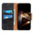 Leather Case Stands Flip Cover Holder M02L for Samsung Galaxy S24 Plus 5G