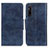 Leather Case Stands Flip Cover Holder M02L for Sony Xperia 1 V Blue