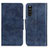 Leather Case Stands Flip Cover Holder M02L for Sony Xperia 10 III Blue