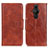 Leather Case Stands Flip Cover Holder M02L for Sony Xperia PRO-I Brown