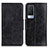 Leather Case Stands Flip Cover Holder M02L for Vivo V21e 5G