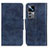 Leather Case Stands Flip Cover Holder M02L for Xiaomi Mi 12T 5G Blue