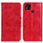 Leather Case Stands Flip Cover Holder M02L for Xiaomi POCO C3 Red