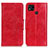 Leather Case Stands Flip Cover Holder M02L for Xiaomi POCO C31 Red