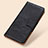 Leather Case Stands Flip Cover Holder M02L for Xiaomi Poco M3 Black