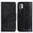 Leather Case Stands Flip Cover Holder M02L for Xiaomi POCO M3 Pro 5G Black