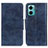 Leather Case Stands Flip Cover Holder M02L for Xiaomi Redmi 10 Prime Plus 5G Blue