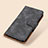 Leather Case Stands Flip Cover Holder M03L for Huawei Honor 10X Lite Black