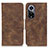 Leather Case Stands Flip Cover Holder M03L for Huawei Honor 50 5G