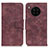 Leather Case Stands Flip Cover Holder M03L for Huawei Honor 50 Lite Purple