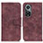 Leather Case Stands Flip Cover Holder M03L for Huawei Honor 50 Pro 5G Purple