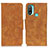 Leather Case Stands Flip Cover Holder M03L for Motorola Moto E20