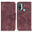 Leather Case Stands Flip Cover Holder M03L for Motorola Moto E40